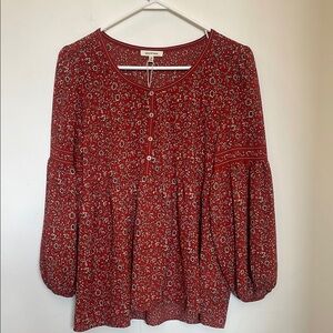 NWT Max Studio Bell Sleeve Flowy Top